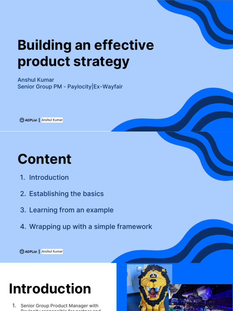 Effective Product Strategy Framework | PDF | Market Segmentation ...