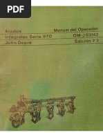 Arado John Deere Manual Del Operador