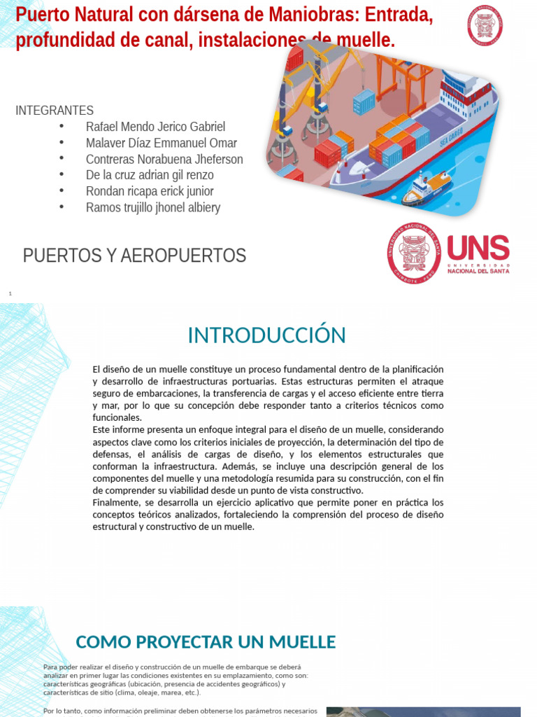 Diseño y Construcción de Muelles Marítimos | PDF | Fundación profunda ...
