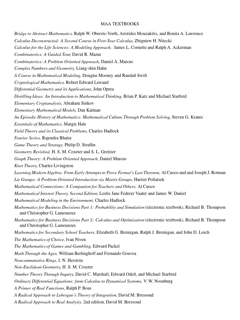Calculus For The Life Sciences | PDF | Mathematics | Geometry