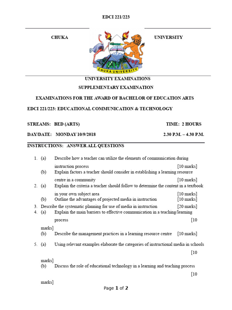 Edci 221 223 | PDF