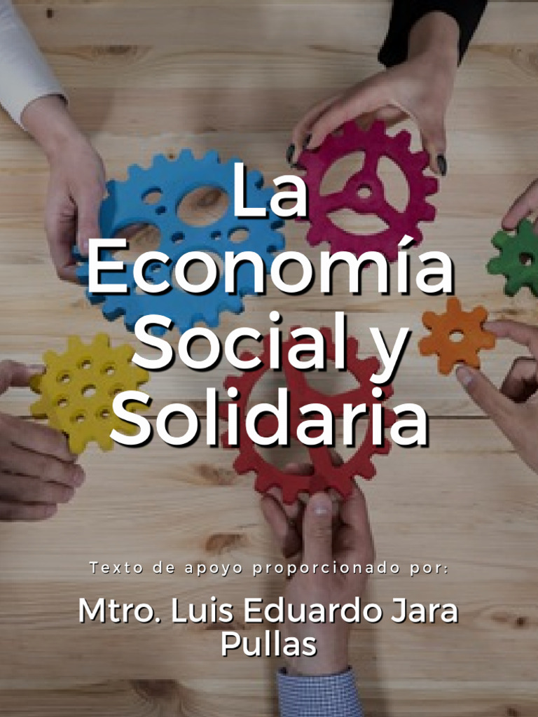 La Economía Social y Solidaria Ok | PDF | Economía social | Pobreza e ...