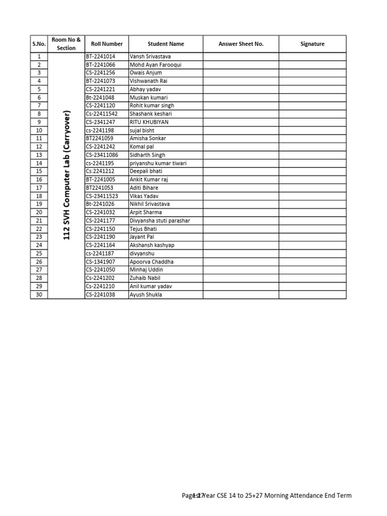 Carryover Seating Plan 22-05-2024 | PDF