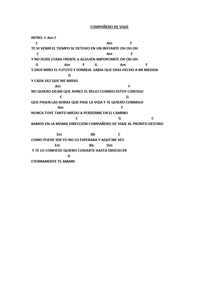 Compañero de Viaje | PDF