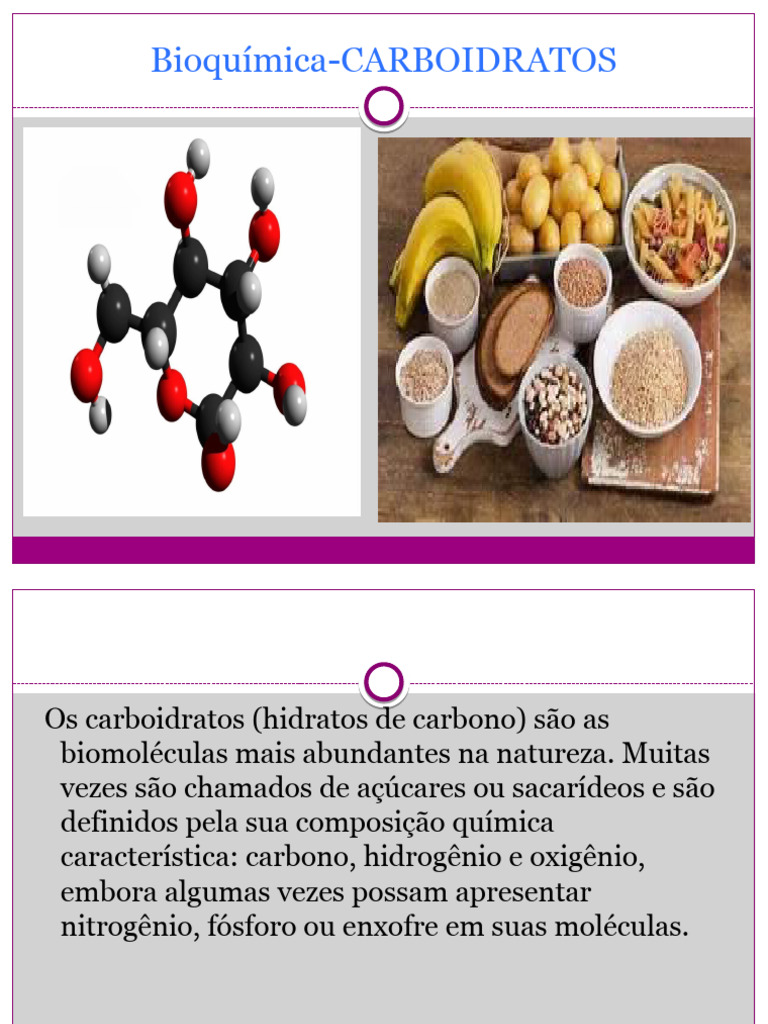 Bioquímica CARBOIDRATOS | PDF