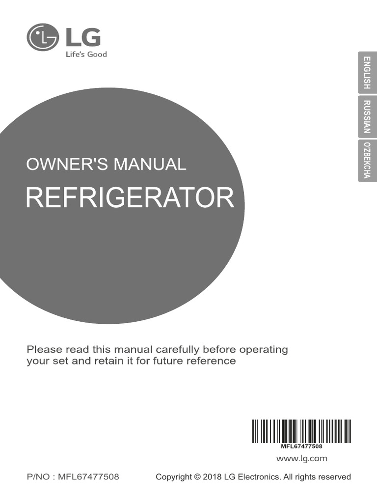 LG Smart Diagnosis Features Guide | PDF | Refrigerator
