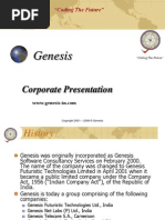 Genesis Summary Corp