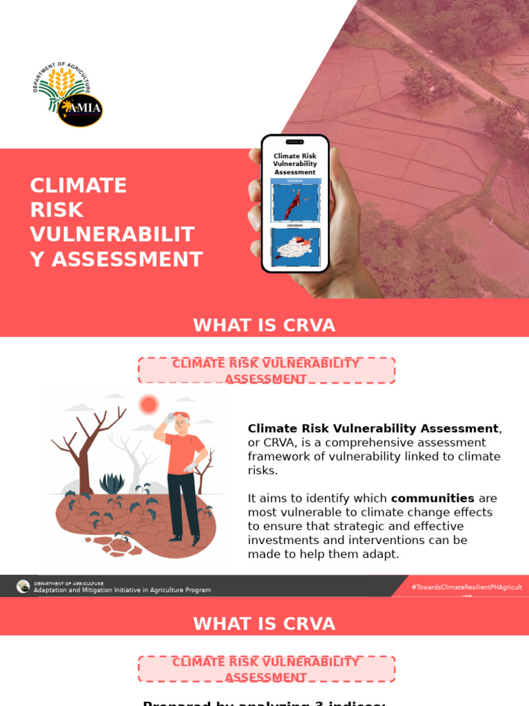 Understanding Climate Risk Vulnerability Assessment | PDF | Climate ...