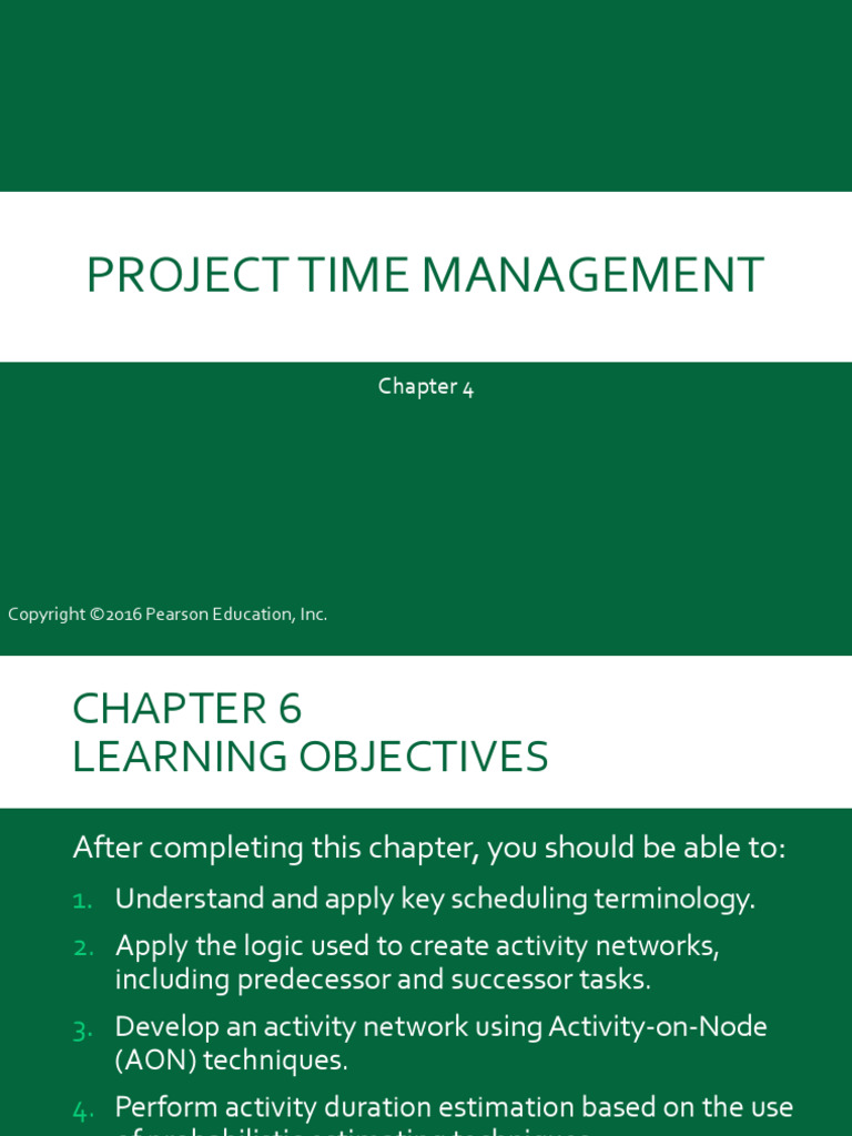Project Time Management Techniques | PDF