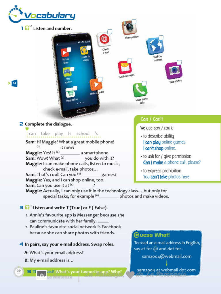 Mobile Phone Features and Uses | PDF | Grammatical Number | Language ...