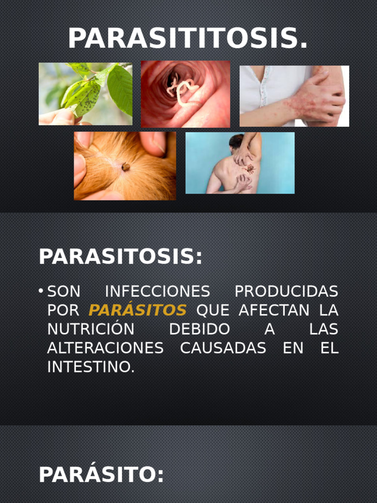 Tipos y prevención de parásitos intestinales | PDF | Inmunología ...