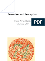 Sensation and Perception-Imran Ahmad Sajid-Lecture To BS Students in March 2012