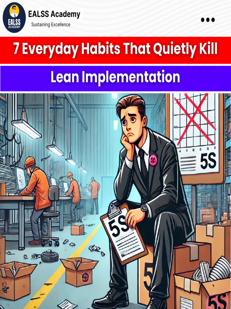 7 Everyday Habits That Quietly Kill Lean Implementation | PDF | Lean ...