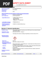Chrysotile Asbestos Safety Data Sheet | PDF | Safety | Occupational ...