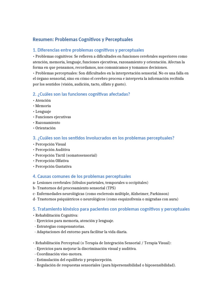 Resumen_Problemas_Cognitivos_y_Perceptuales-1 | PDF