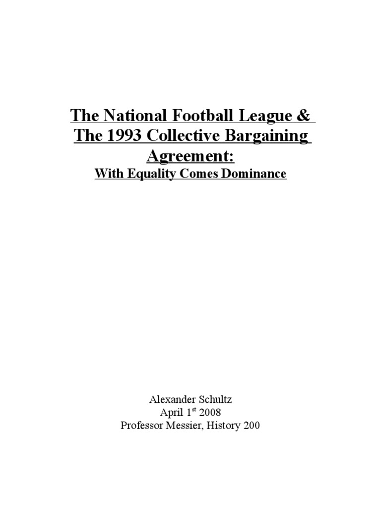 NFL Research Paper | PDF | Super Bowl | Oakland Raiders