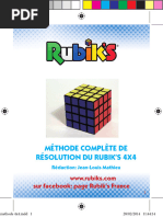 Tutoriel pour résoudre le Rubik's 4x4 | PDF