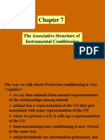 The Associative Structure of Instrumental Conditioning