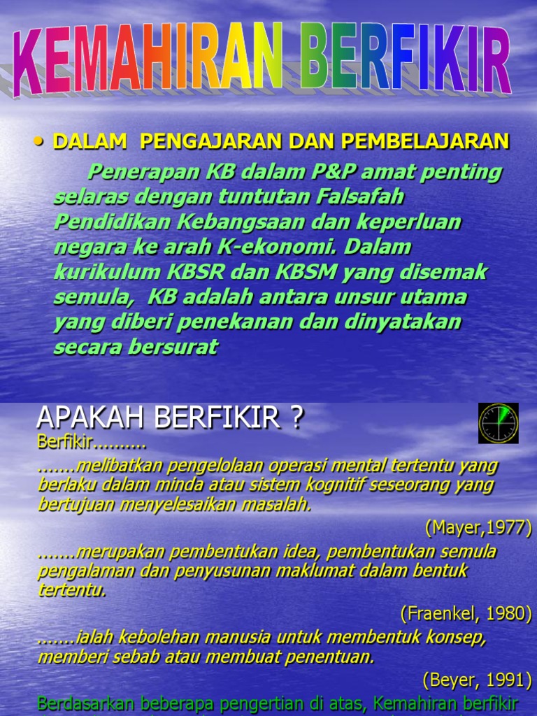 Kemahiran Berfikir 2