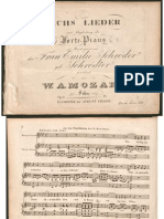 Franz Xaver Wolfgang Mozart - 6 Lieder Op.21