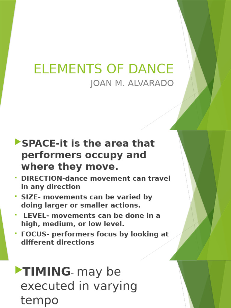 Elements of Dance | PDF