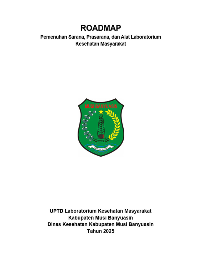 Road Map Musi Banyuasin | PDF
