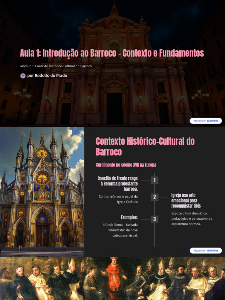 Contexto Histórico do Barroco Europeu | PDF