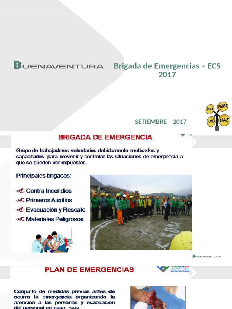 Brigada de Emergencia | PDF