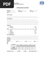 Inpatient Cardiac Rehab Guidelines | PDF | Lung | Physical Therapy