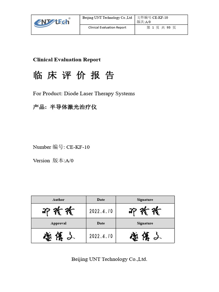 Clinical Evaluation Report | PDF | Polycystic Ovary Syndrome | Medical ...