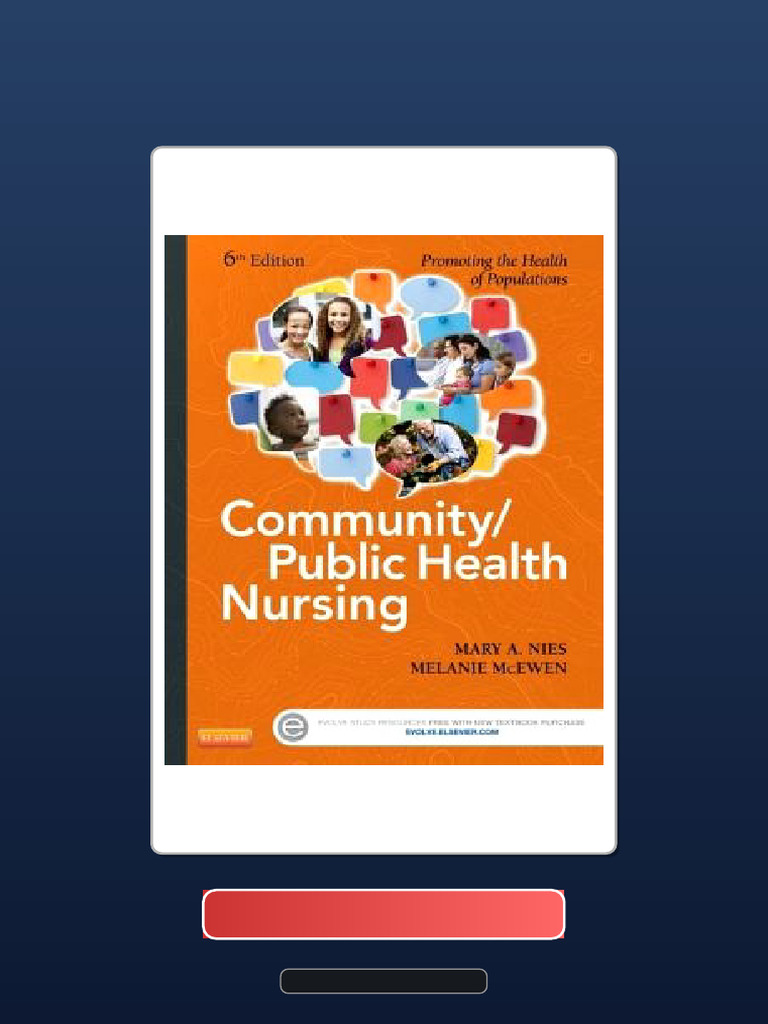 CommunityPublic Health Nursing Promoting The Health of Populations 6th ...