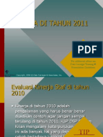 Kinerja Di Tahun 2011: For Additional Advice See Dale Carnegie Training ® Presentation Guidelines