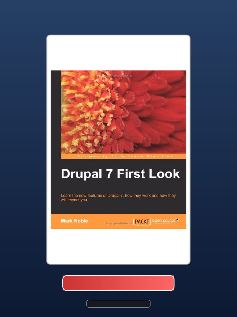 Drupal 7 First Look Test Bank Available Instantly | PDF | Multiple ...