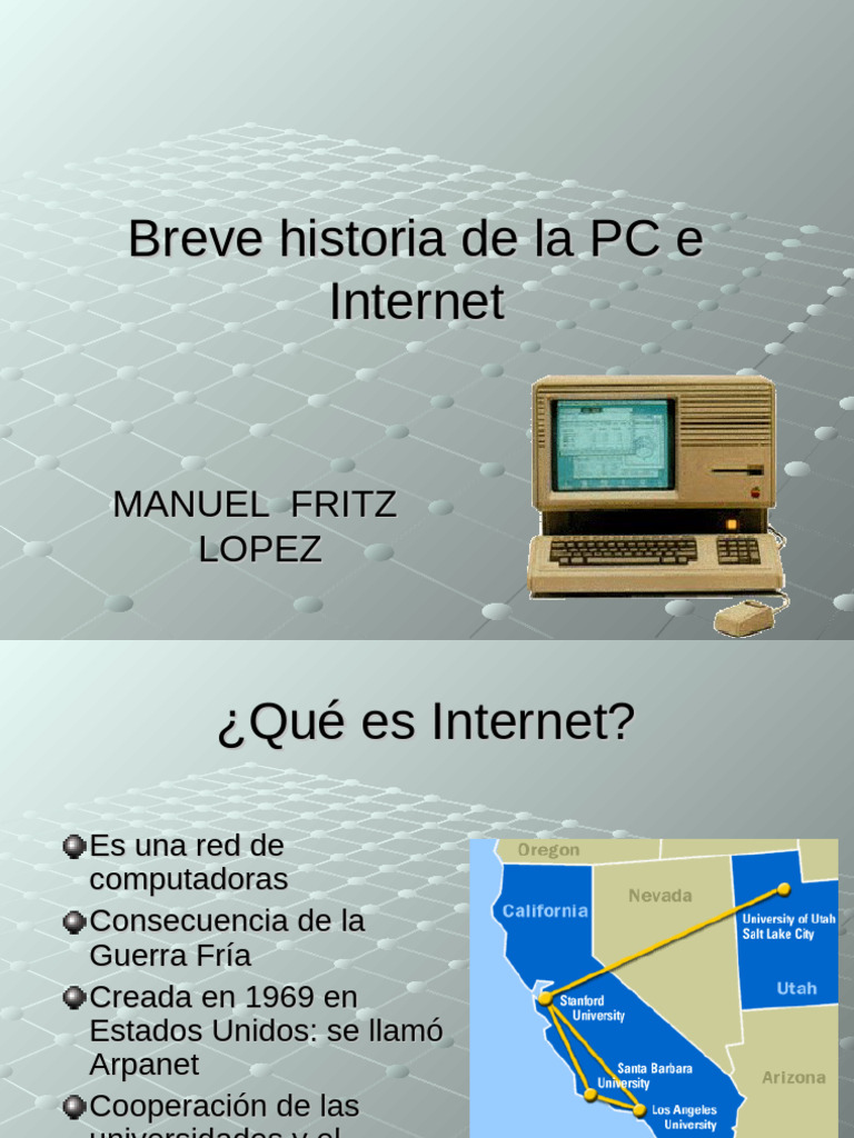 Historia de Internet y La Web | PDF | Red mundial | Internet y web