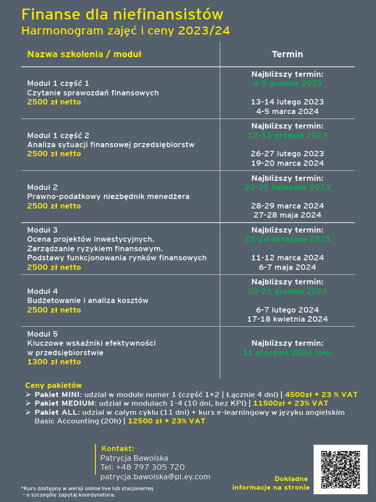 HARMONOGRAM | PDF