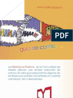 Guía de Cómics-Bibliotecas Comunidad de Madrid