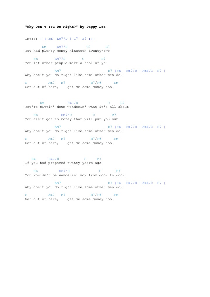 Why dont you do right pdf