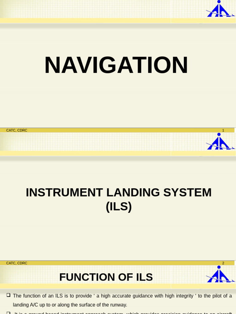ILS Antenna and System Overview | PDF | Antenna (Radio ...