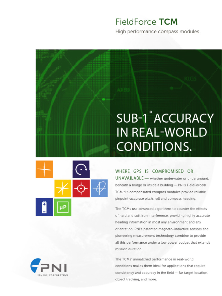 High-Performance Tilt-Compensated Compass | PDF | Compass | Magnetometer