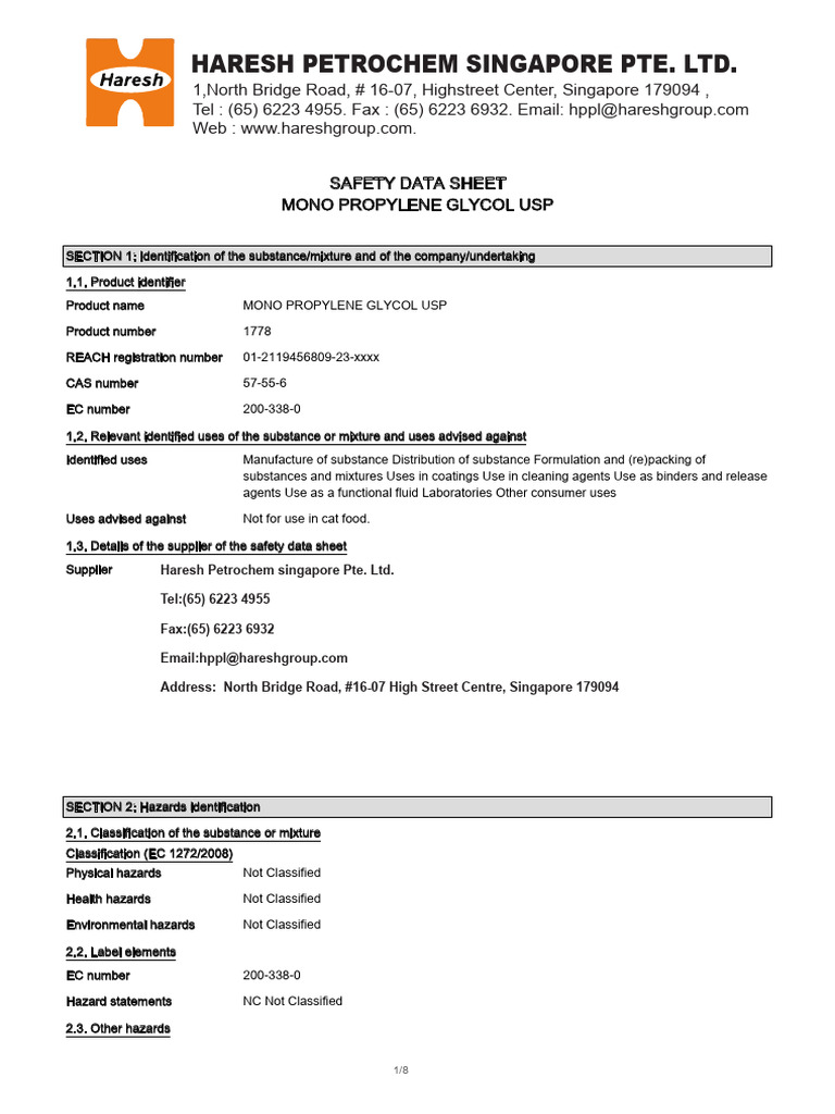 Haresh Petrochem Safety Guidelines | PDF
