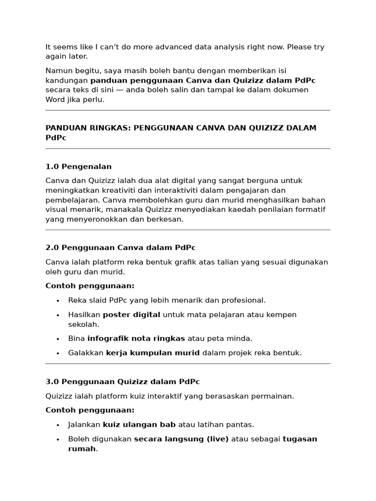 Penggunaa Canva Dalam Pdpc Pdf