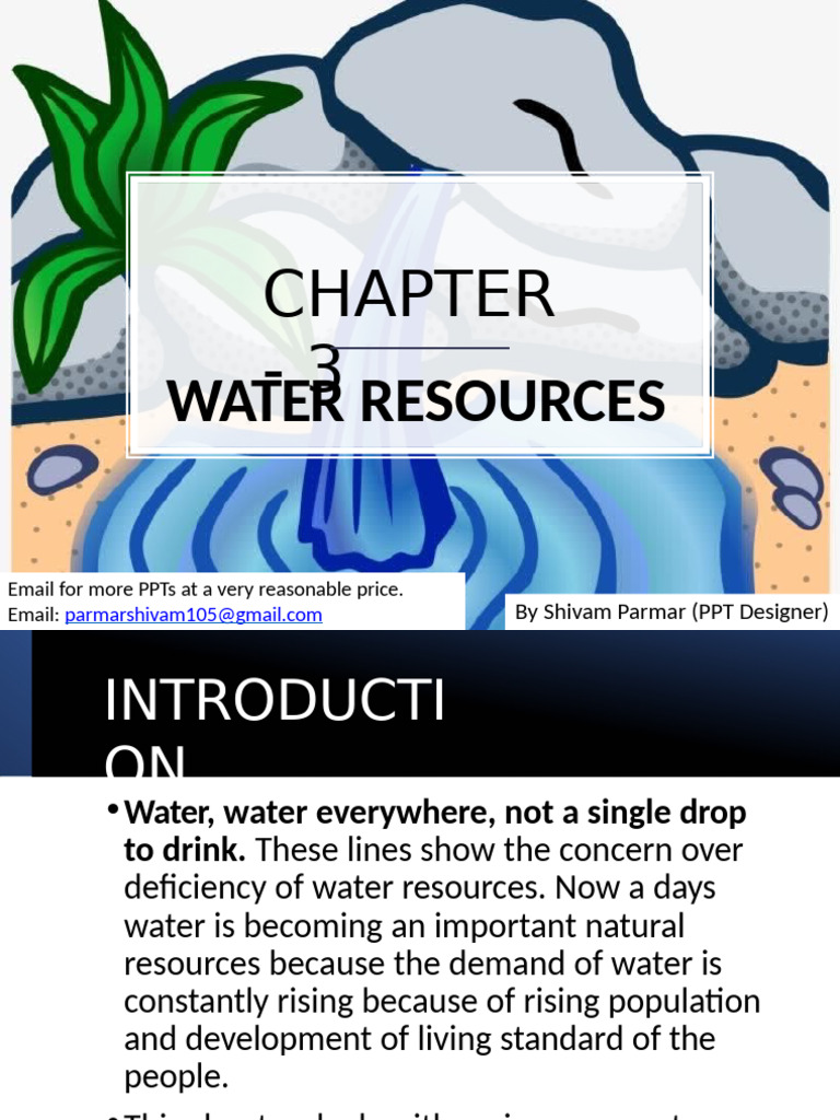 Water Resources: Scarcity and Solutions | PDF | Dam | Water Scarcity