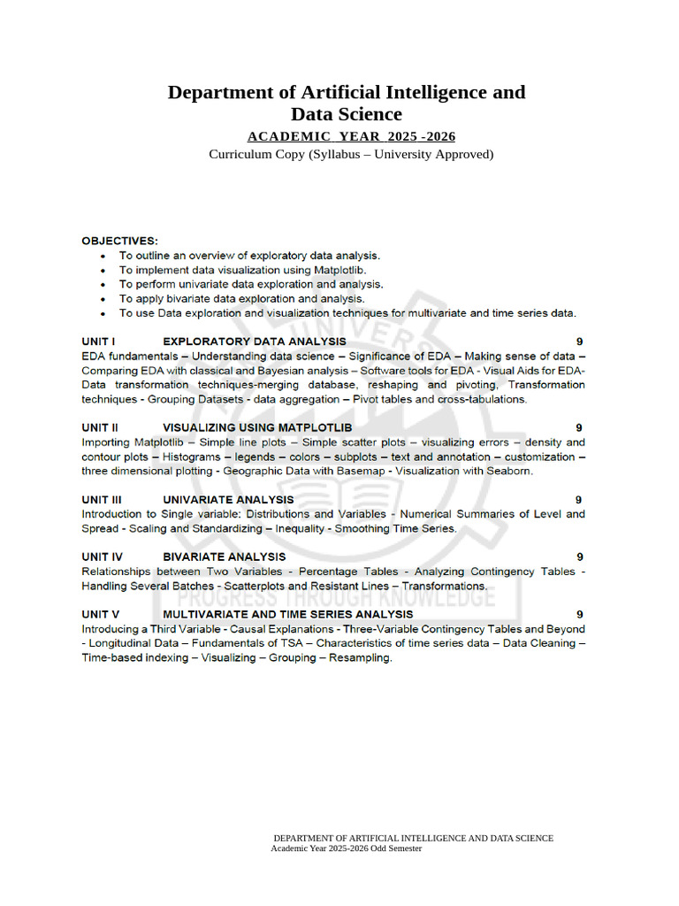 Dbmssyllabus | PDF