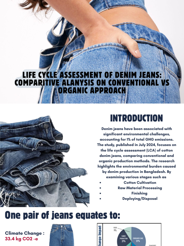 Denim Jeans: LCA of Organic vs Conventional | PDF | Life Cycle ...