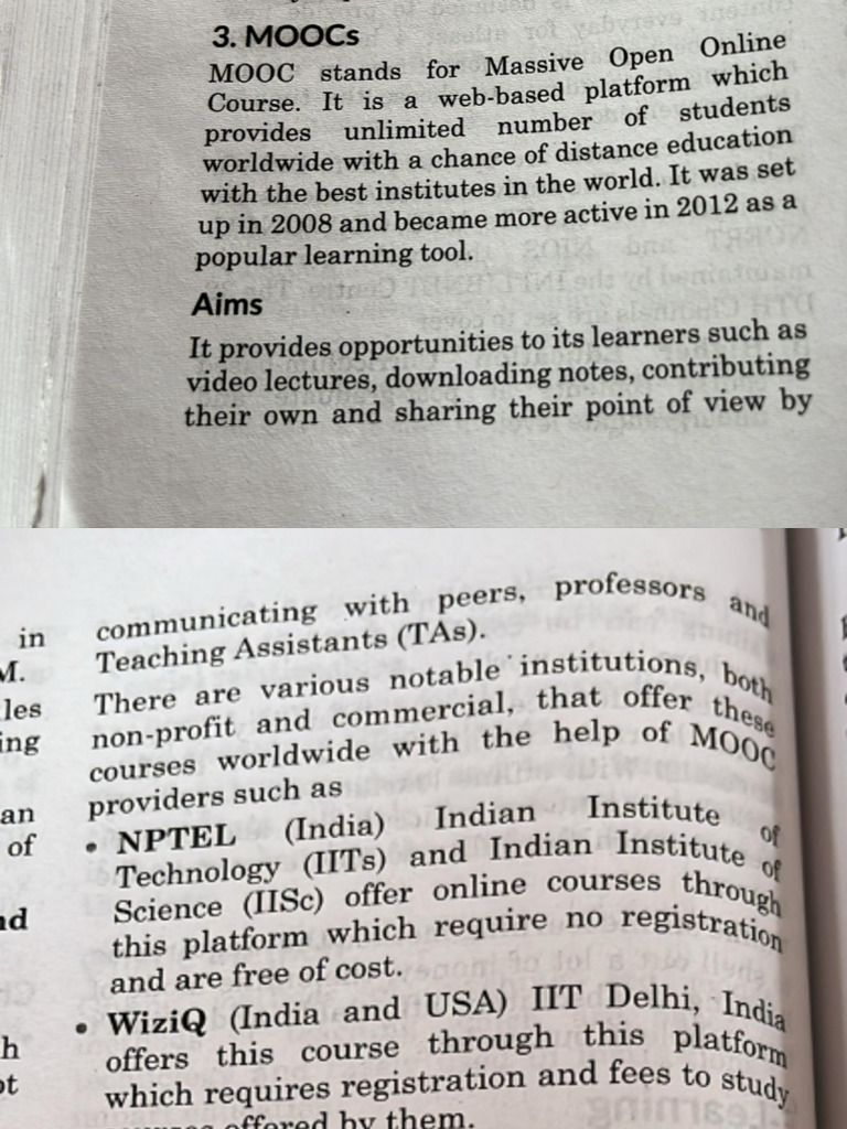 Moocs Swayam | PDF