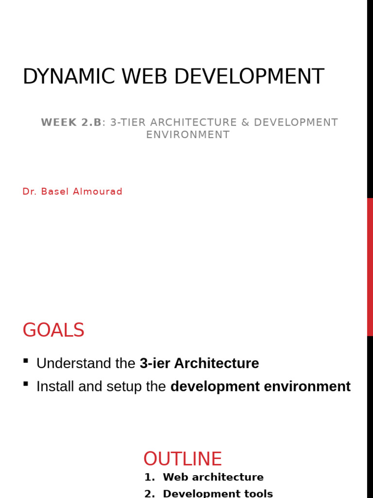 3-Tier Web Development Setup Guide | PDF | World Wide Web | Internet & Web
