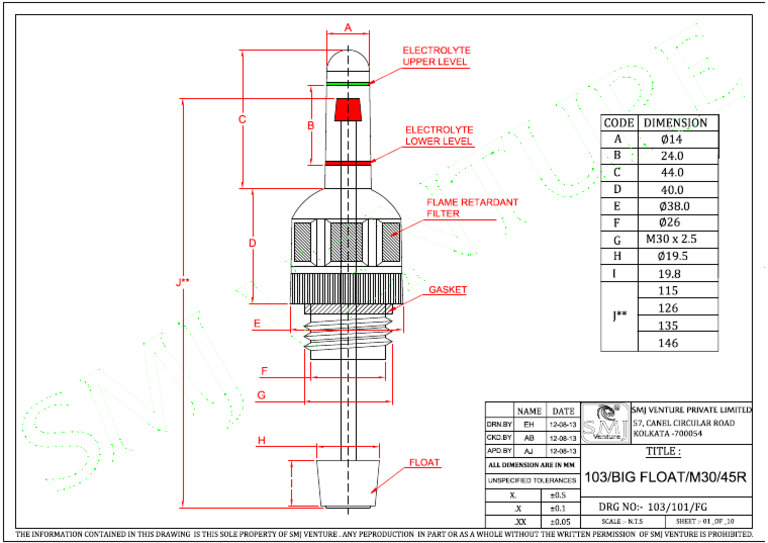 M30 Float Plug _Drawing | PDF