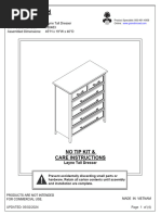 mainstays classic 4 drawer dresser assembly instructions pdf Harris 4 Drawer Storage Dresser with Black Cast Iron Frame, Brown Wood Top  and Brown Easy
