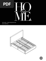 Bed Frame Assembly Instructions | PDF | Furniture