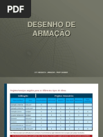 DESENHO ESTRUTURAL - ARMADOR